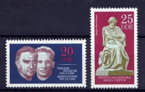 (29361) DDR Nr.1603/4                **   postfrisch