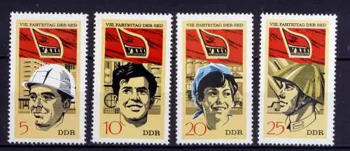  (29386) DDR Nr.1675/8                **   postfrisch  