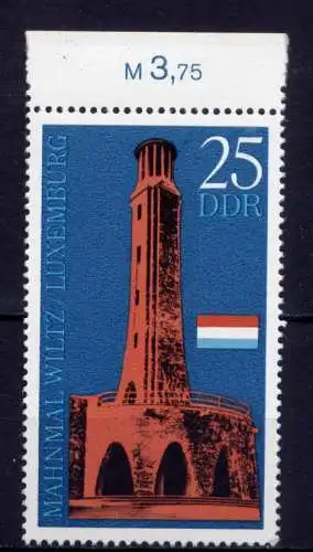  (27811) DDR Nr.1705                **   postfrisch  Oberrand