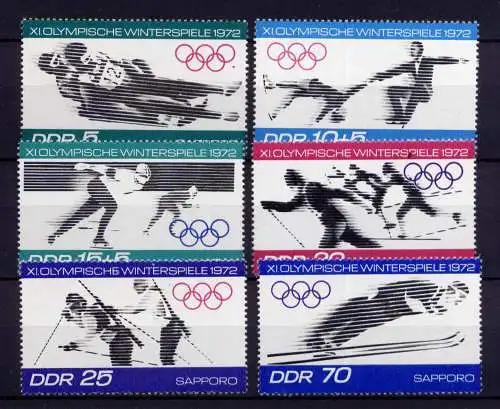  (27818) DDR Nr.1725/30                 **   postfrisch  