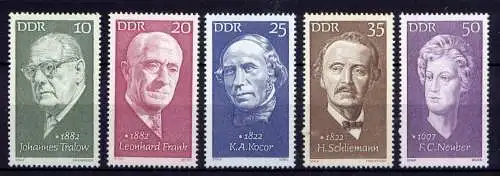  (27820) DDR Nr.1731/5                 **   postfrisch  