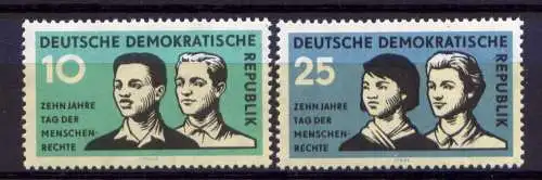 (29001) DDR Nr.669/70               **   postfrisch  