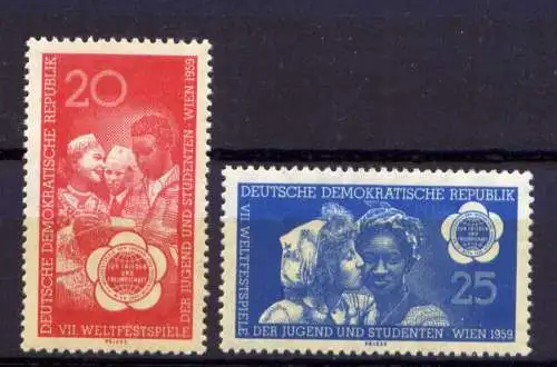 (29017) DDR Nr.705/6               **   postfrisch  