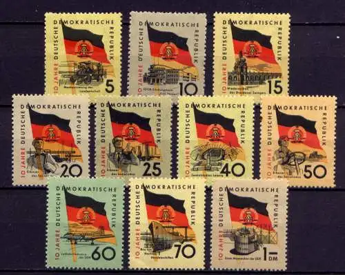 (29030) DDR Nr.722/31               **   postfrisch  