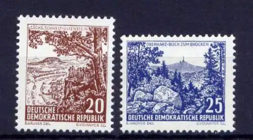 (29067) DDR Nr.815/6               **   postfrisch  