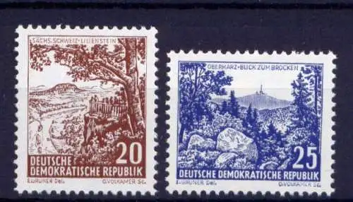 (29068) DDR Nr.815/6               **   postfrisch  