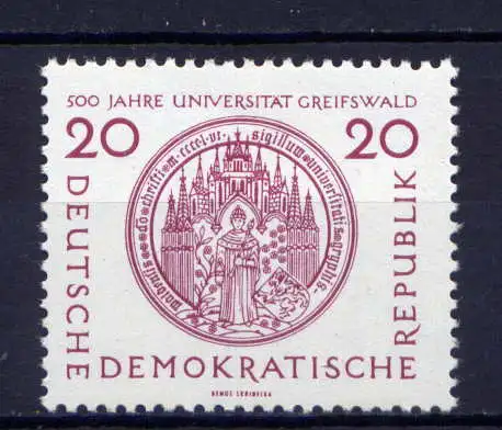 (27922) DDR Nr.543               **   postfrisch  