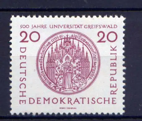 (27923) DDR Nr.543               **   postfrisch  
