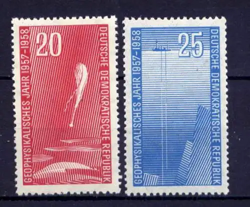 (27968) DDR Nr.616/7                **   postfrisch  