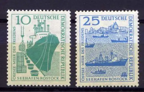 (27995) DDR Nr.663/4                **   postfrisch  