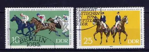 (29935) DDR Nr.2449/50                  O  gestempelt  