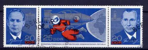 (29967) DDR Nr.1138/40 Streifen                   O  gestempelt  