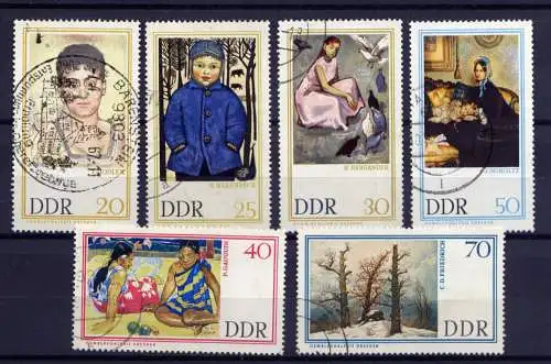 (29980) DDR Nr.1262/7                   O  gestempelt  