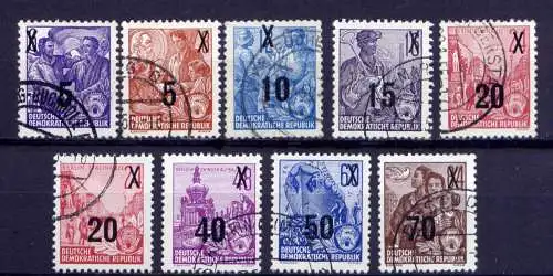  (30046) DDR Nr.435/42          O  gestempelt  