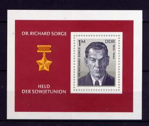 (30119) DDR Nr.2115 Block 44                                    **  postfrisch