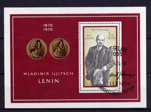 (30141) DDR Nr.1562  Block 31                                    O  gestempelt