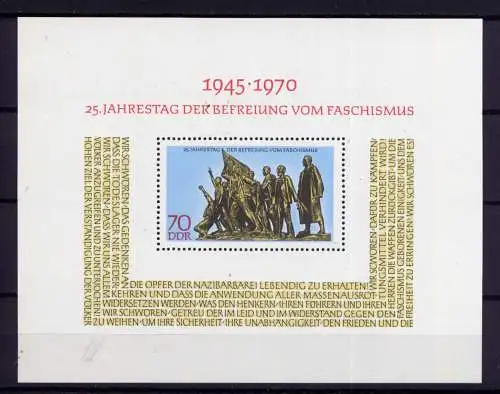 (30156) DDR Nr.1572  Block 32                                    **  postfrisch