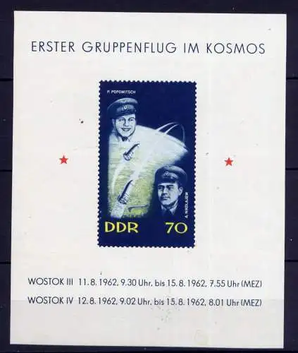 (30179) DDR Nr.917  Block 17                        **  postfrisch