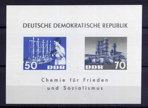 (30181) DDR Nr.950/1  Block 18                   **  postfrisch