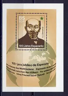 (10414) DDR Nr.3106  Block 87     **  postfrisch