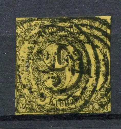 (001) Thurn und Taxis Nr.10          O  gestempelt