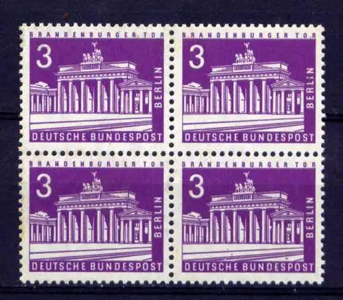 (2226) Berlin West Nr.231        **  postfrisch  Viererblock
