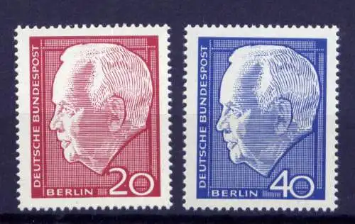 (2229) Berlin West Nr.234/5        **  postfrisch  