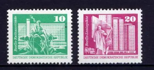 (30188) DDR Nr.1868/9 R      **   postfrisch