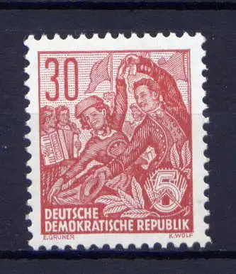 (30215) DDR Nr.582 A                 **  postfrisch