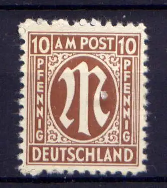 (211) Bizone Nr.6       **  postfrisch