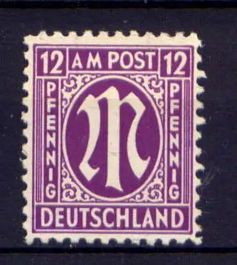 (217) Bizone Nr.7       **  postfrisch