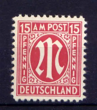 (219) Bizone Nr.8       **  postfrisch
