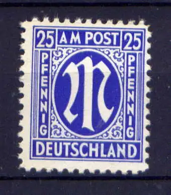 (227) Bizone Nr.9       **  postfrisch