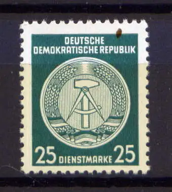 (30260) DDR Dienst A  Nr.23     **  postfrisch