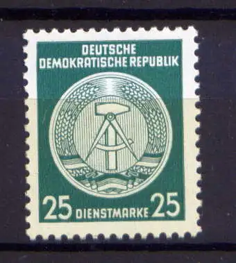 (30264) DDR Dienst A  Nr.23     **  postfrisch