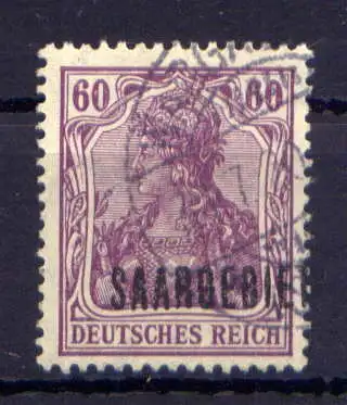 (241) Saargebiet Nr.39         O  gestempelt