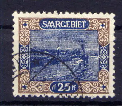 (248) Saargebiet Nr.56         O  gestempelt