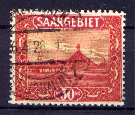 (266) Saargebiet Nr.90         O  gestempelt