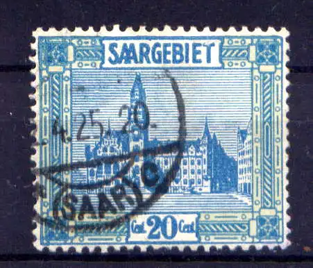 (271) Saargebiet Nr.99         O  gestempelt