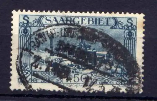 (278) Saargebiet Nr.118       O  gestempelt