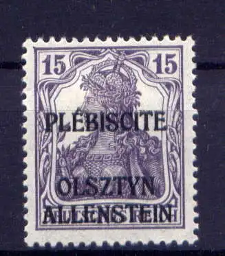 (006) Allenstein Nr.3        *  ungebraucht