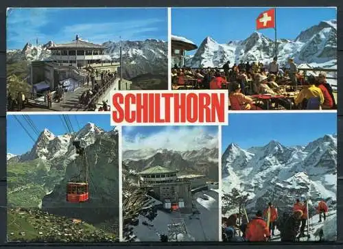 (3987) Schilthorn - Piz Gloria   Schweiz - gelaufen 1988