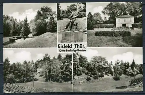 (2187) Eisfeld Otto - Ludwig - Garten Mehrbildkarte - gelaufen 1970