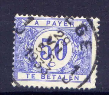 (2227) Belgien Porto Nr.28        O  gestempel