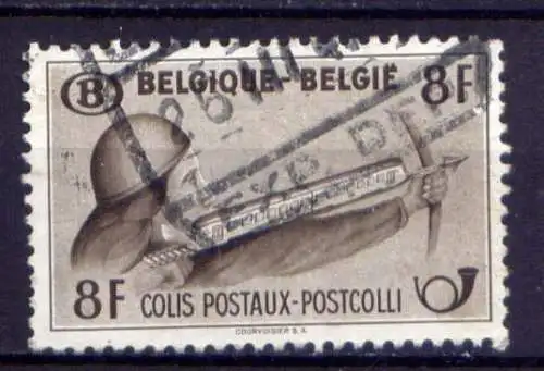 (2247) Belgien Postpaket Nr.21        O  gestempel