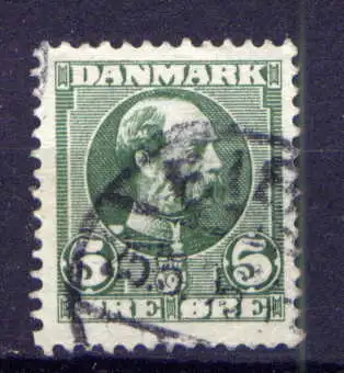 (893) Dänemark Nr.47       O  gestempelt / Perfin: IO