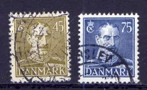 (947) Dänemark Nr.292/3       O  gestempelt