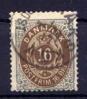 (972) Dänemark Nr.27 I YA       O  gestempelt