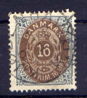 (973) Dänemark Nr.27 I YA       O  gestempelt