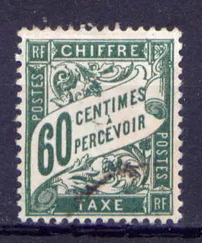 (2135) Frankreich Porto Nr.49     O  gestempelt